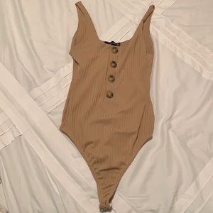 Fashion Nova Tan Bodysuit, 6